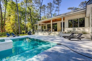 Beheizter Pool