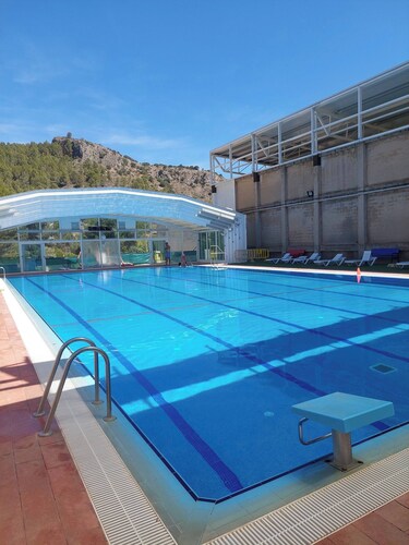 Town House in Old Village Ador, Gandía With big Roof Terrace With Seaview