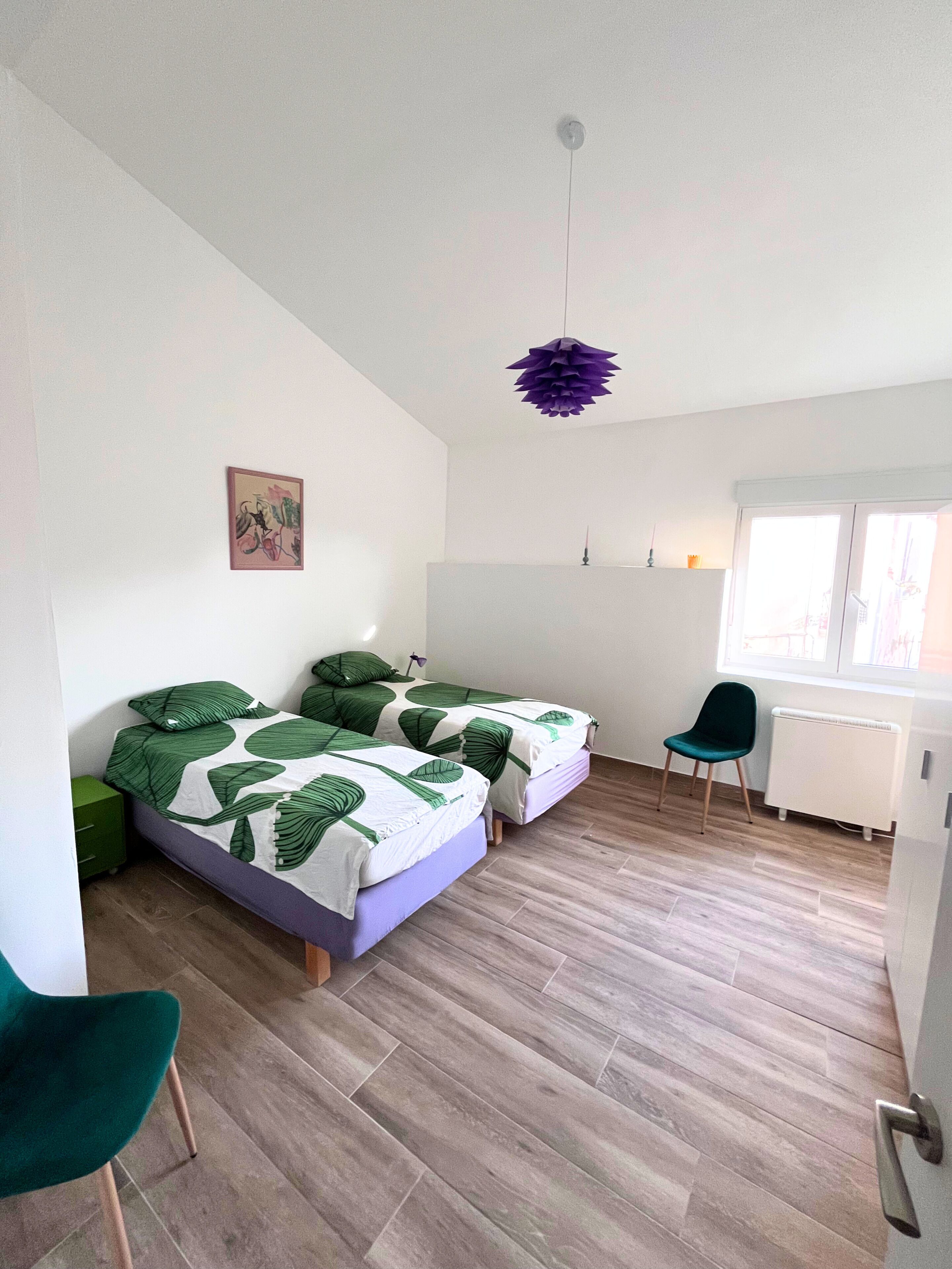 Apartamento, 2 habitaciones, fumadores, balcón | 2 dormitorios