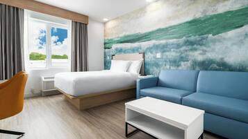 Standard Suite, 1 Queen Bed with Sofa bed, Non Smoking, Kitchen | 1 bedroom, premium bedding, desk, laptop workspace