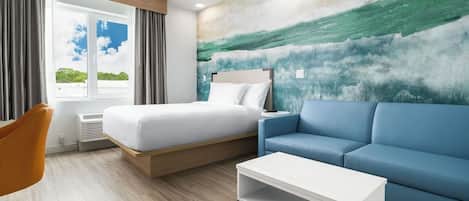 Standard Suite, 1 Queen Bed with Sofa bed, Non Smoking, Kitchen | 1 bedroom, premium bedding, desk, laptop workspace