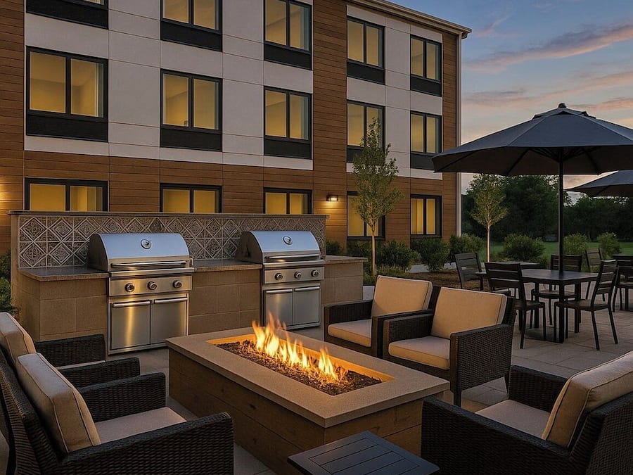 Grill- och picknickområde