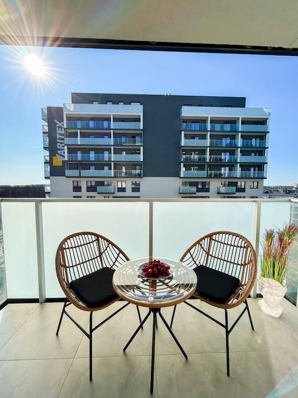 Comfort Apartment, City View | Terrace/patio