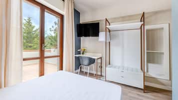 Premium enkelrum - 1 semidubbelsäng - icke-rökare - husdjur tillåtna | Skrivbord och gratis wi-fi