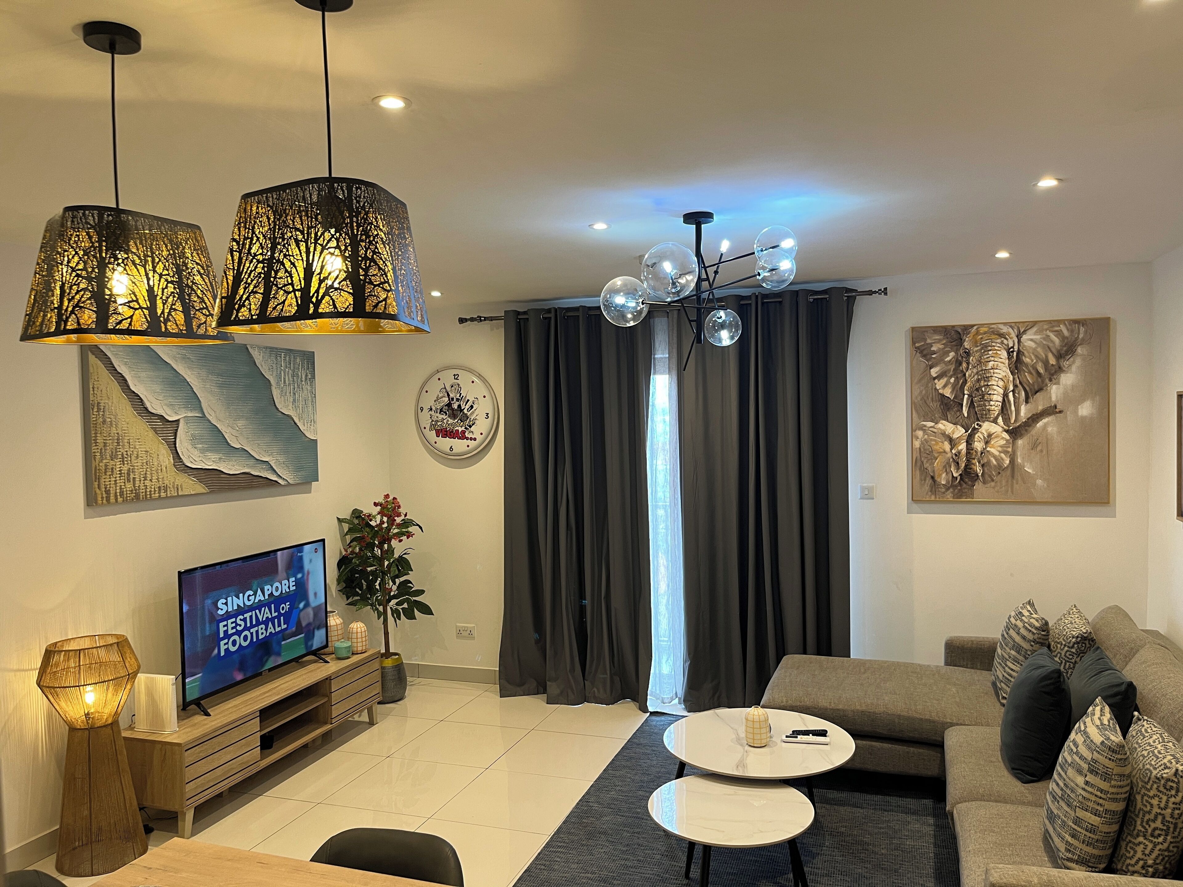 Área de sala de estar