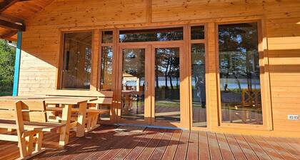 Holiday Home by Lake Wierzchowo with Private Beach