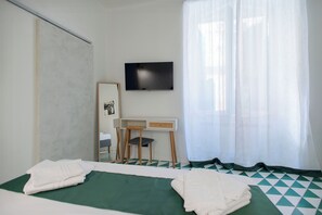 2 chambres, bureau, lit parapluie, Wi-Fi gratuit