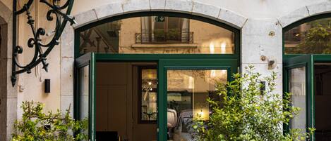 Fassade der Unterkunft