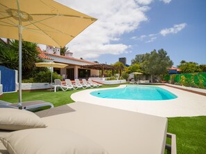 Chalet | Pool - Chalet in Maspalomas With Heated Pool (San Bartolomé de Tirajana)