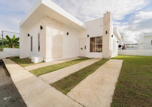Family Villa w/ Pool & BBQ, 5 Min from Macao Beach