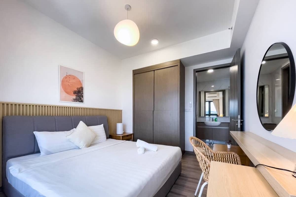 Superior appartement | 3 slaapkamers, een laptopwerkplek, een strijkplank/strijkijzer