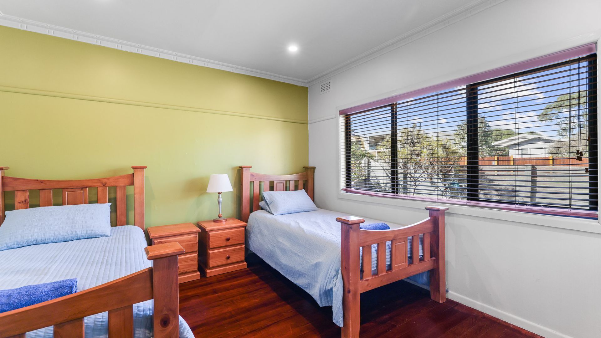 3 bedrooms, iron/ironing board, travel crib, internet