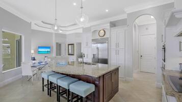 House, Multiple Beds (SW exposure home on wide canal with p) | Private kitchen