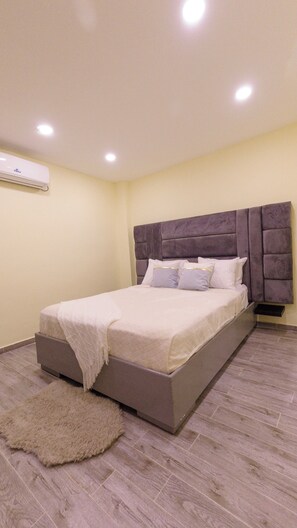 1 makuuhuone, silitysrauta/-lauta, ilmainen Wi-Fi, vuodevaatteet