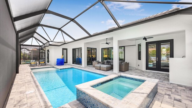 Unclassified image, 1 of 55, button - Marco Coastal Luxury Pool, Spa and Outdoor Kitchen (Marco Island)