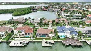 House, Multiple Beds (Direct boating access waterfront home) | Exterior - Direct Boating Access Waterfront Home With Pool/spa (Marco Island)