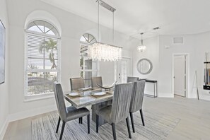 House, Multiple Beds (W exposure waterfront home with pool,) | Dining - W Exposure Waterfront Home With Pool, spa and Dock (Marco Island)
