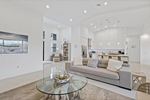 House, Multiple Beds (Pet-friendly home near shops with poo) | Living area - Pet-friendly Home Near Shops With Pool and spa (Marco Island)