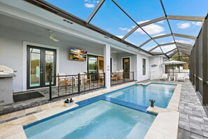 House, Multiple Beds (Pet-friendly home near shops with poo) | Pool | A heated pool - Pet-friendly Home Near Shops With Pool and spa (Marco Island)