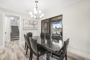 Dining - Custom Built Home in Tigertail With Pool/spa/kayaks (Marco Island)