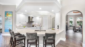 House, Multiple Beds (Opulent golf front home with SW-facin) | Interior