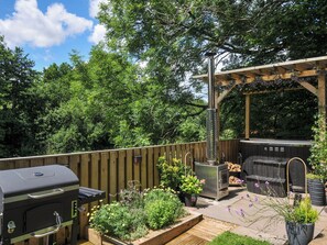 Terrace/patio - The Highwood Hut (Liskeard)