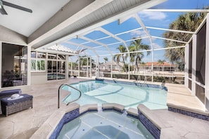 House, Multiple Beds (343 North Barfield Drive) | Pool | A heated pool - 343 North Barfield Drive (Marco Island)