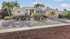 House, Multiple Beds (S exposure home with pool and walk to) | Exterior - S Exposure Home With Pool and Walk to Beach/food (Marco Island)