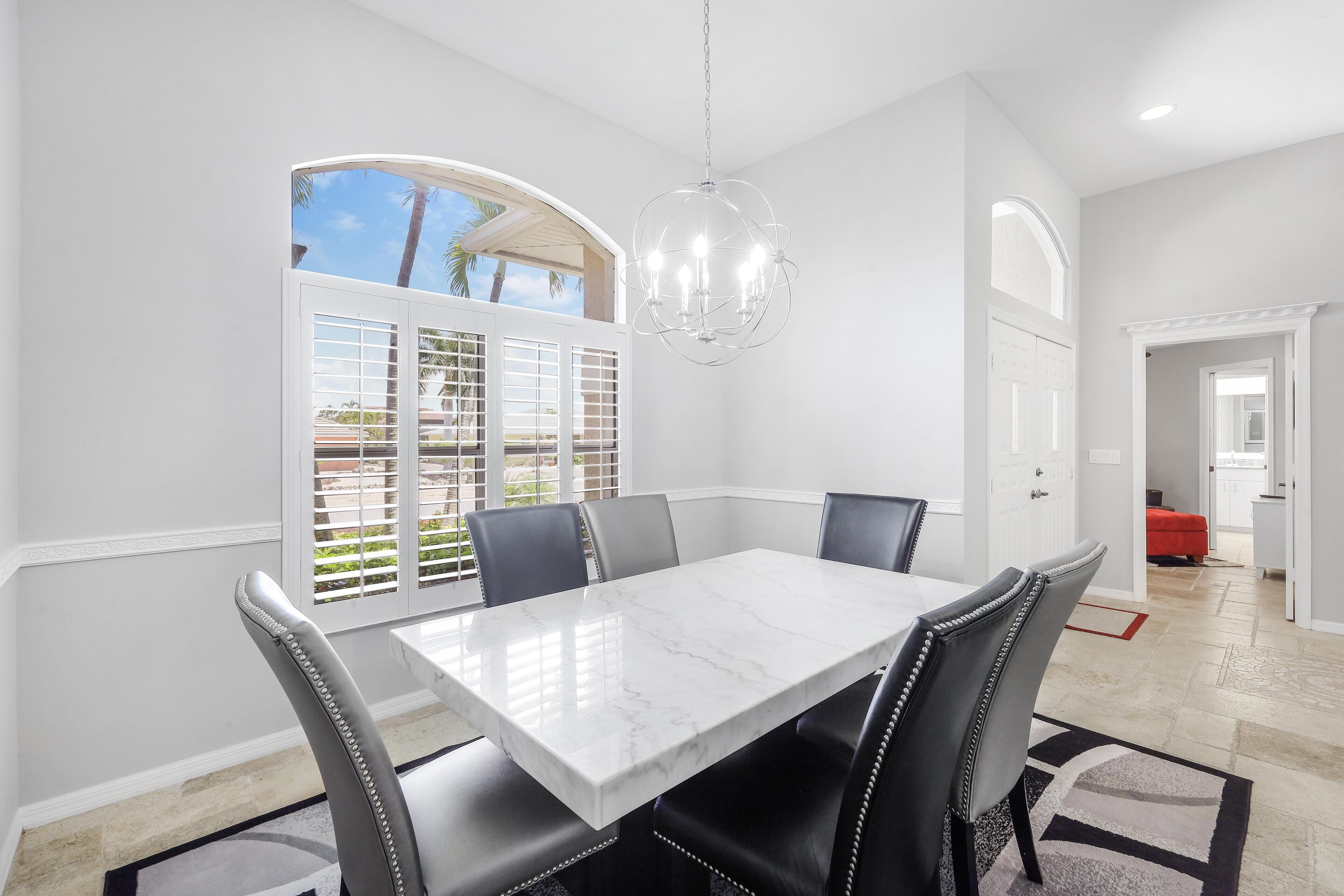 House, Multiple Beds (S exposure home with pool and walk to) | Dining