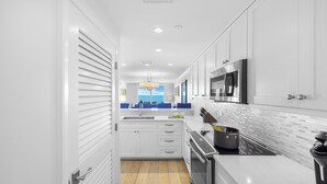 Condo, Multiple Beds (Beachfront condo with pools, gym and ) | Private kitchen - Beachfront Condo With Pools, gym and Charcoal Grills (Marco Island)