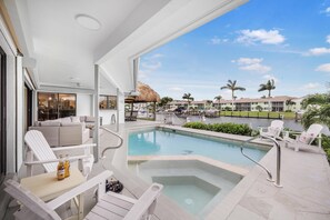 House, Multiple Beds (S exposure waterfront home near beach) | Pool - S Exposure Waterfront Home Near Beach/food/fun (Marco Island)
