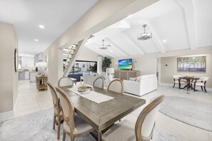 House, Multiple Beds (S exposure waterfront home near beach) | Dining - S Exposure Waterfront Home Near Beach/food/fun (Marco Island)