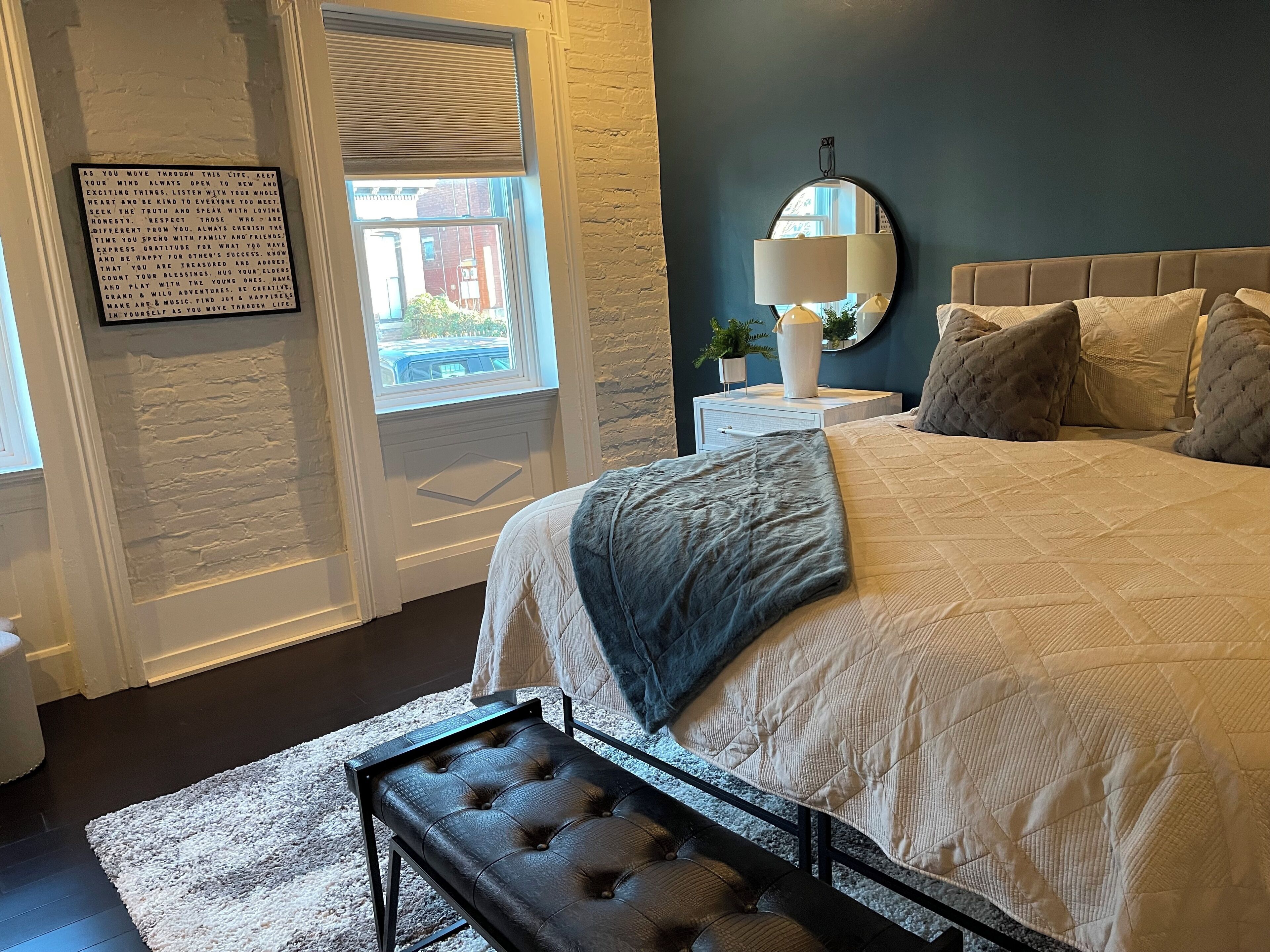 1 bedroom, iron/ironing board, Internet, bed sheets