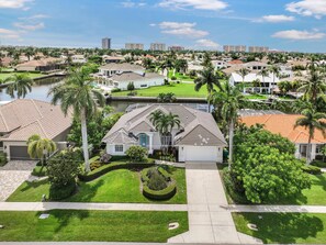 House, Multiple Beds (W exposure waterfront home with pool ) | Exterior - W Exposure Waterfront Home With Pool and Dock (Marco Island)