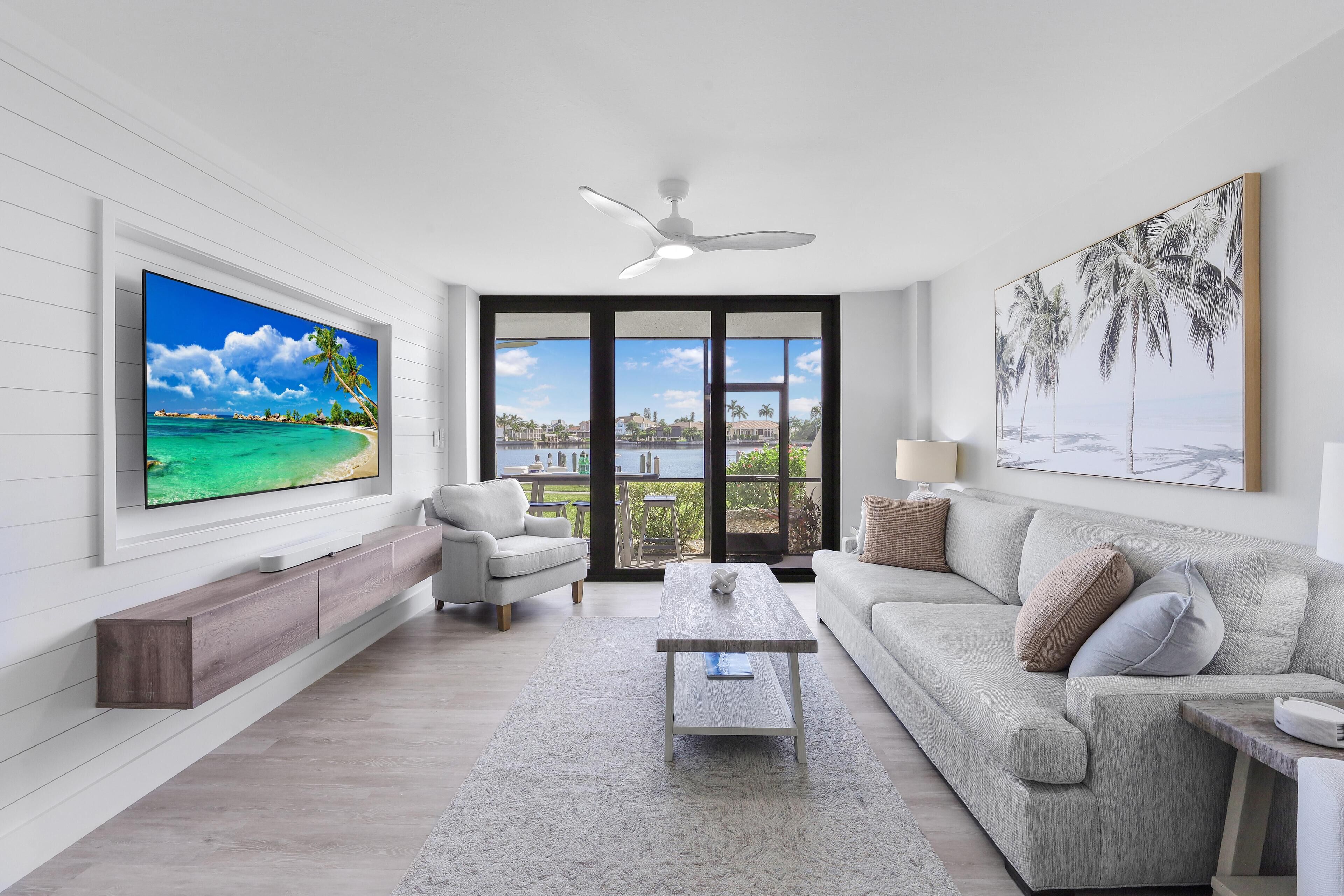 Condo, Multiple Beds (Rare walkout condo walk to beach and ) | Living area