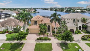 House, Multiple Beds (Opulent home with vast water view, po) | Exterior - Opulent Home With Vast Water View, Pool and hot tub (Marco Island)
