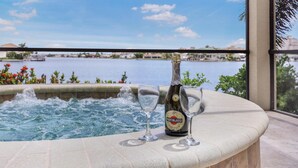 House, Multiple Beds (Opulent home with vast water view, po) | Property grounds - Opulent Home With Vast Water View, Pool and hot tub (Marco Island)