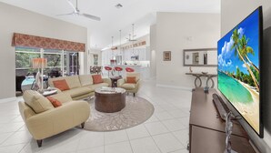 Unclassified image, 2 of 56, button - Home With Heated Pool and Steps to Beach/food/fun (Marco Island)