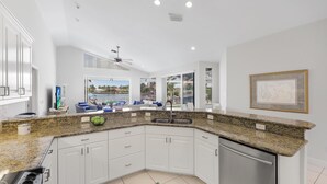 House, Multiple Beds (Waterfront pool home just steps to Ti) | Private kitchen - Waterfront Pool Home Just Steps to Tigertail Beach (Marco Island)