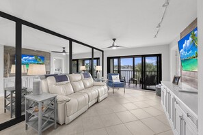 Condo, Multiple Beds (Condo with views of Smokehouse Bay an) | Living area