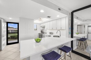 Condo, Multiple Beds (Condo with views of Smokehouse Bay an) | Private kitchen