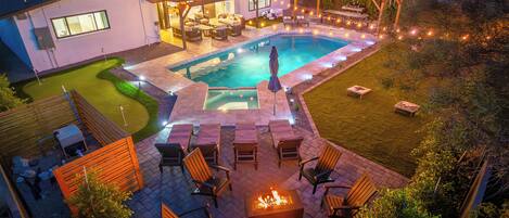 Uppvärmd pool