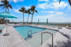 Una piscina climatizada