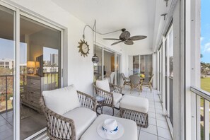 Condo, 1 King Bed (Coastal condo just a short walk away ) | Outdoor dining - Coastal Condo Just a Short Walk Away From the Beach (Marco Island)