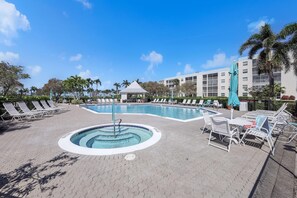 Condo, 1 King Bed (Sands of Marco D-302) | Pool | A heated pool