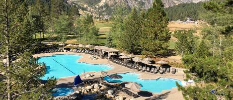 Beheizter Pool