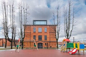 Children's area - Shanti barracks ap by Polo apartments (Kaunas)