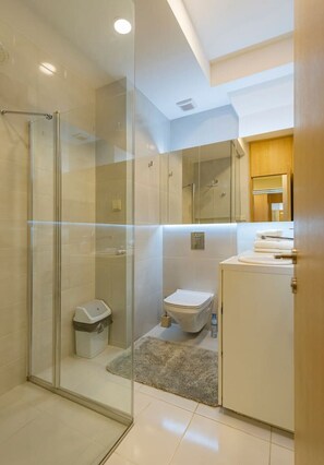 Hair dryer, towels - Deluxe river view ap by Polo Apartments (Kaunas)