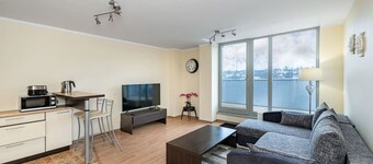 Lovely city panorama ap by Polo Apartments