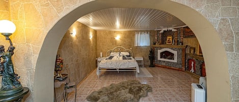 1 chambre, bureau, fer et planche Ă repasser, accĂšs au Wi-Fi (inclus)